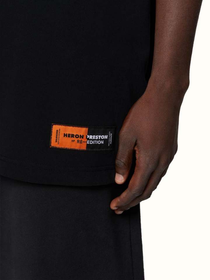 Heron Preston SS Tee OS A.F. Authorized Black | Hype Vault Kuala Lumpur | Asia's Top Trusted High-End Sneakers and Streetwear Store