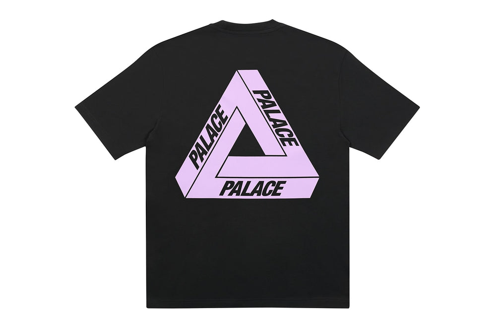 Palace Tri-To-Help Tee Black Lilac  | Hype Vault Kuala Lumpur | Asia's Top Trusted High-End Sneakers and Streetwear Store