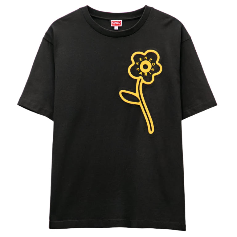 Kenzo Rue Vivienne T-Shirt Oversized Black | Hype Vault