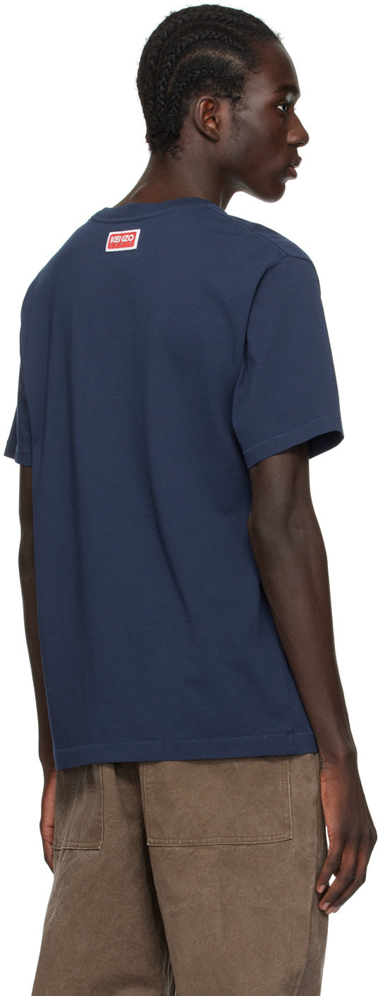 Kenzo Paris Large Boke Flower Oversized T-Shirt Midnight Blue | Hype Vault Kuala Lumpur | Asia's Top Trusted High-End Sneakers and Streetwear Store | Guaranteed 100% authentic