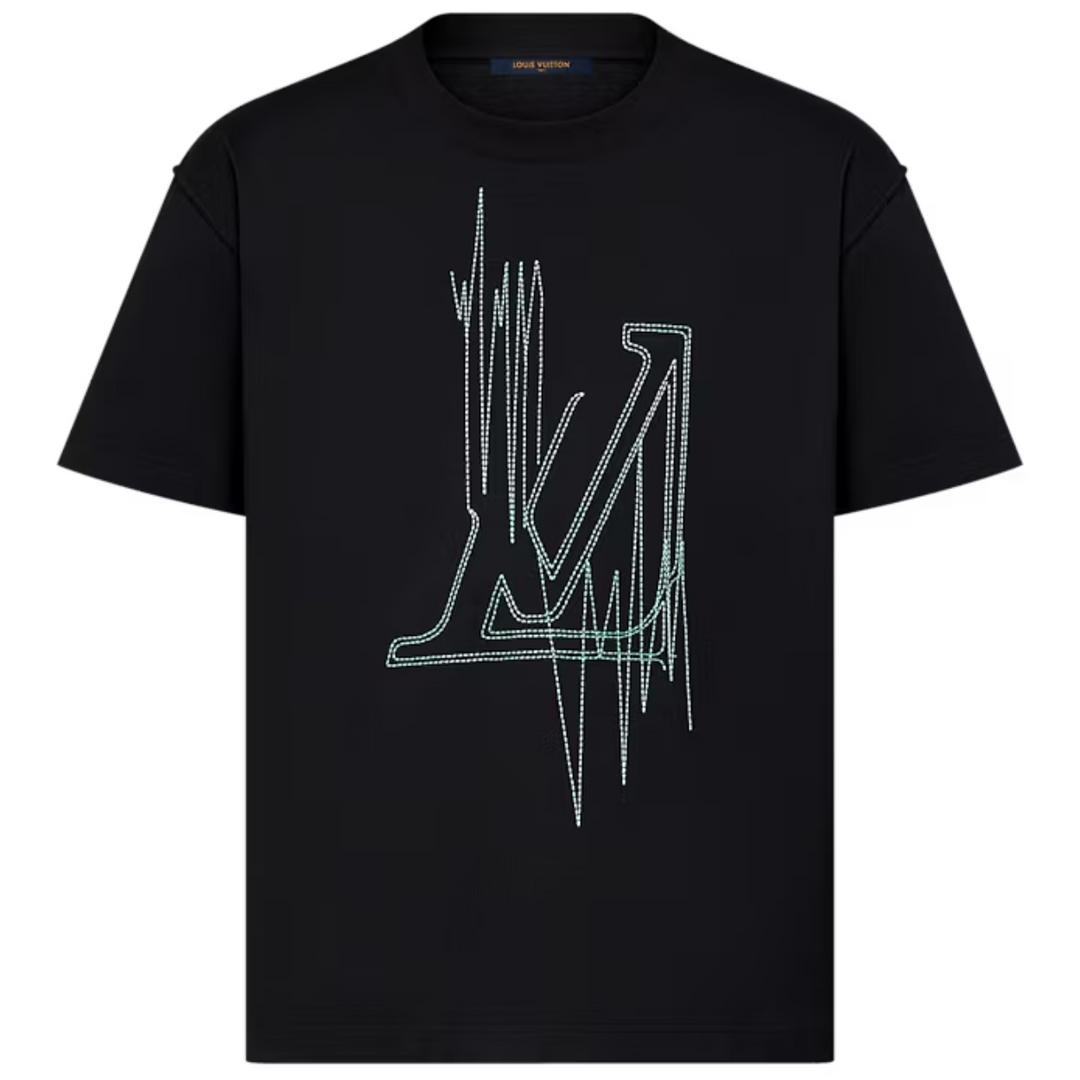 Louis Vuitton Frequency Graphic T-Shirt Black | Hype Vault Kuala Lumpur | Asia's Top Trusted High-End Sneakers and Streetwear Store