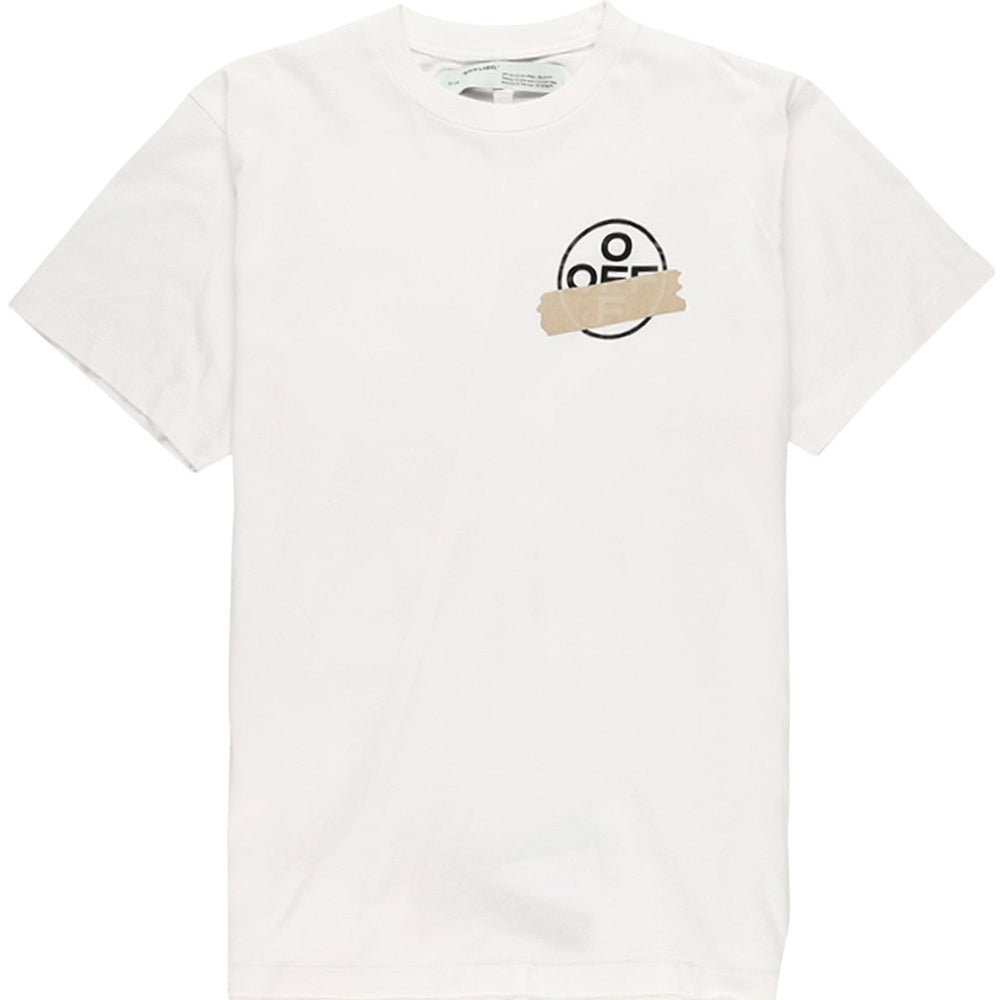 Off-White Tape Arrows White T-Shirt  | Hype Vault Kuala Lumpur | Asia's Top Trusted High-End Sneakers and Streetwear Store
