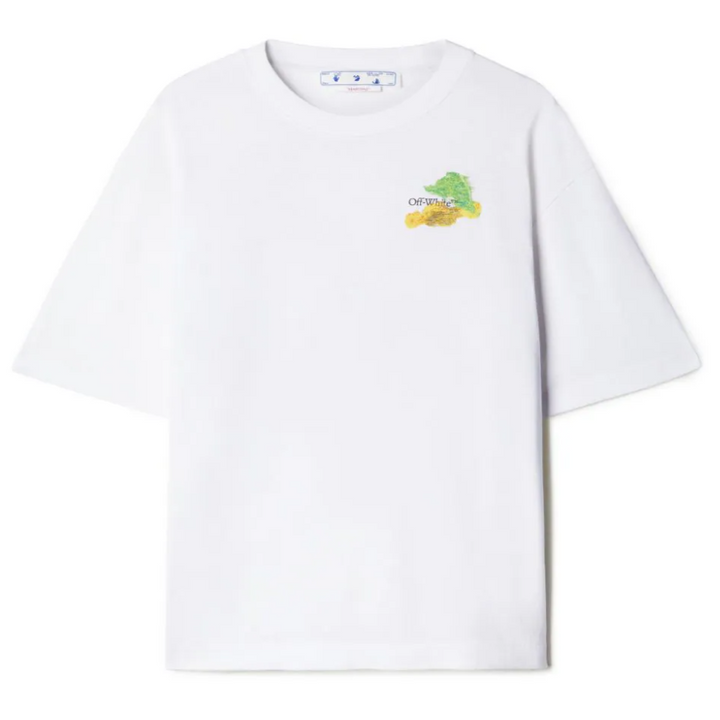 Off-White Brush Arr Over Skate S/S T-Shirt White | Hype Vault Kuala Lumpur | Asia's Top Trusted High-End Sneakers and Streetwear Store