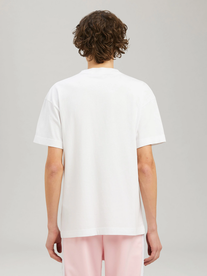 Palm Angels Miami Sprayed Logo Tee White | Hype Vault Kuala Lumpur | Asia's Top Trusted High-End Sneakers and Streetwear Store