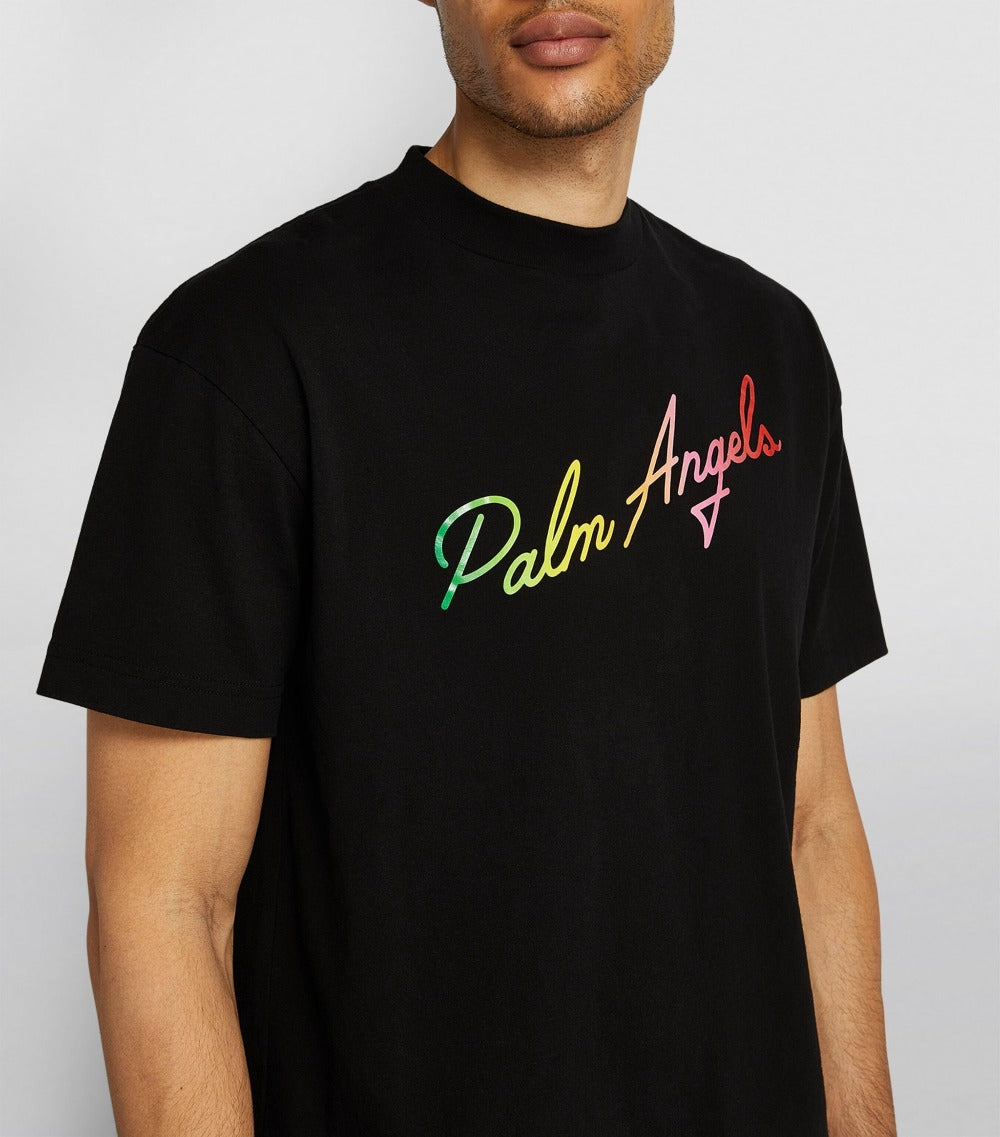 Palm Angels Miami Logo Tee Black | Hype Vault Kuala Lumpur | Asia's Top Trusted High-End Sneakers and Streetwear Store
