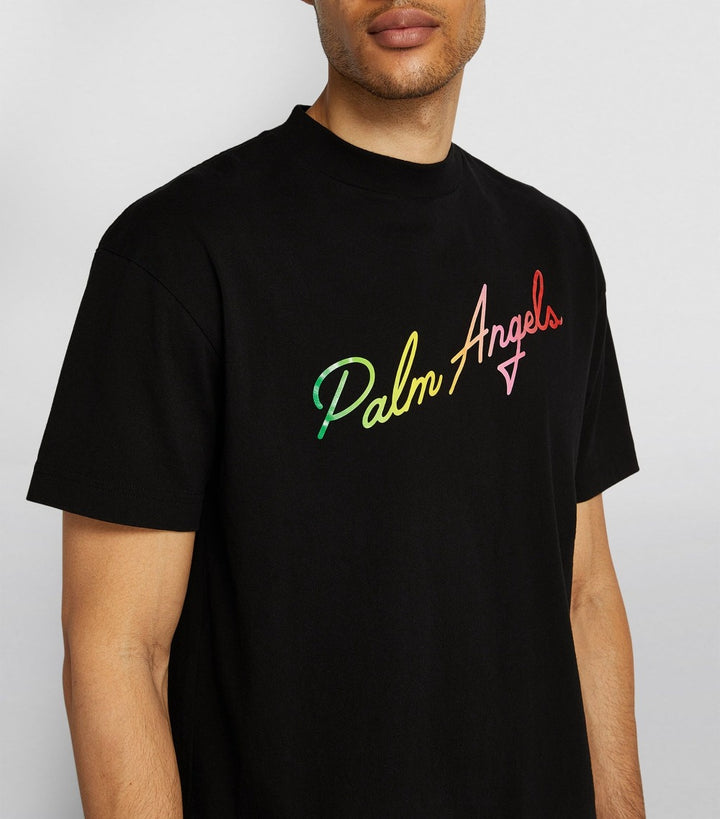 Palm Angels Miami Logo Tee Black | Hype Vault Kuala Lumpur | Asia's Top Trusted High-End Sneakers and Streetwear Store