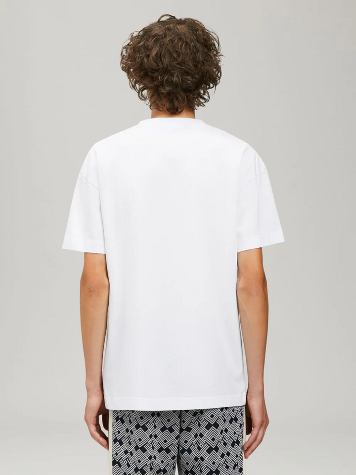 Palm Angels Los Angeles Sprayed Logo Tee White | Hype Vault Kuala Lumpur | Asia's Top Trusted High-End Sneakers and Streetwear Store