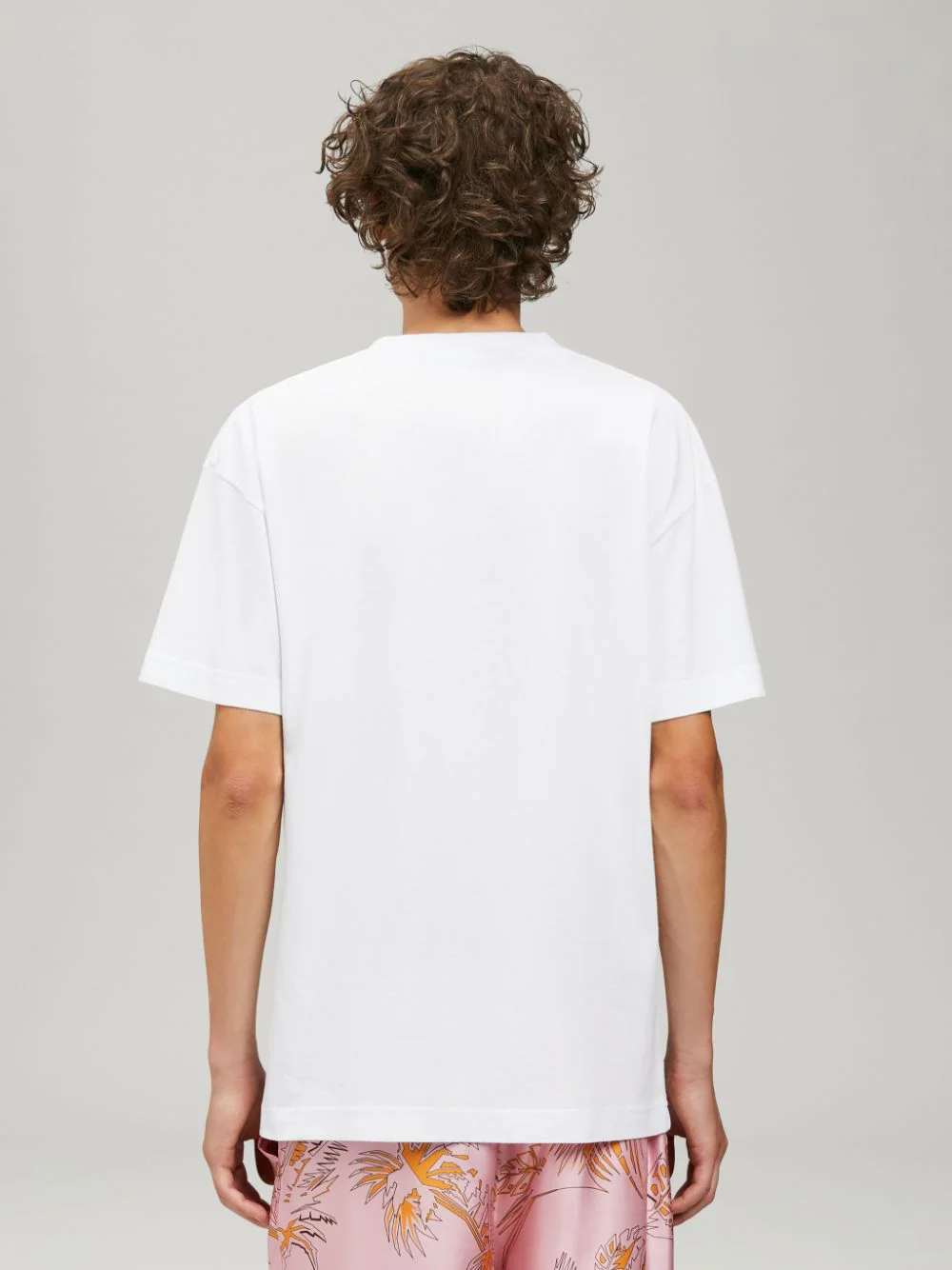 Palm Angels London Sprayed Logo Tee White