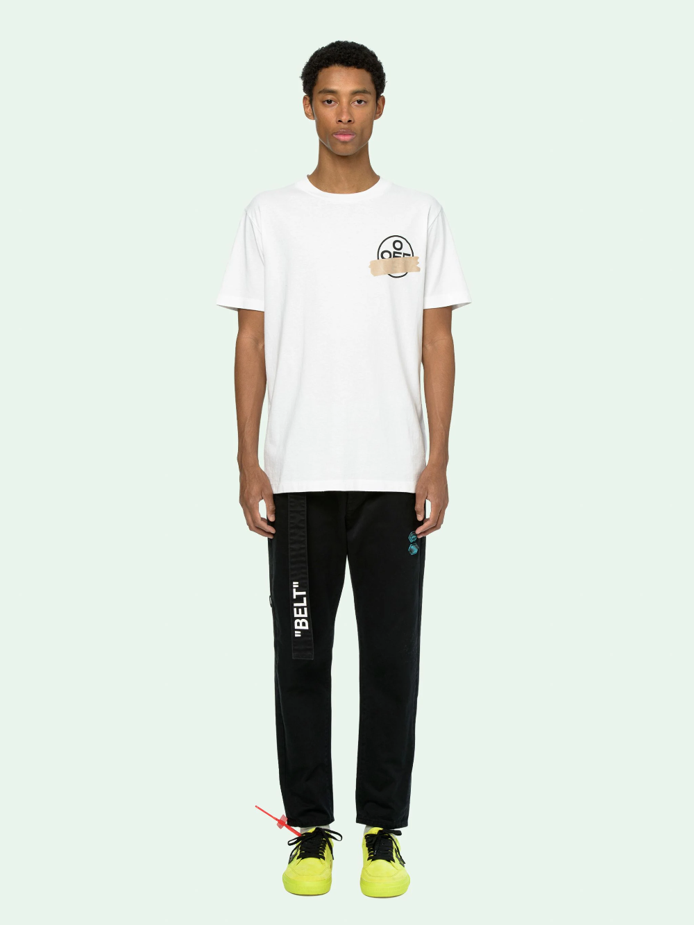 Off-White Tape Arrows White T-Shirt | Hype Vault Kuala Lumpur | Asia's Top Trusted High-End Sneakers and Streetwear Store