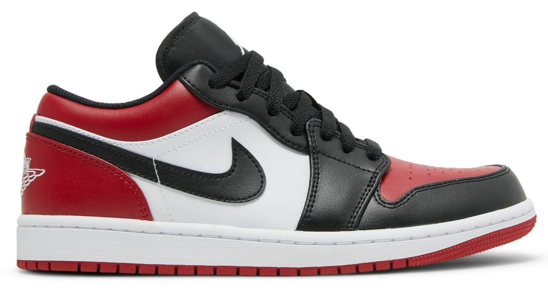 Air Jordan 1 Low 'Bred Toe' (GS) | Hype Vault Kuala Lumpur | Asia's Top Trusted High-End Sneakers and Streetwear Store