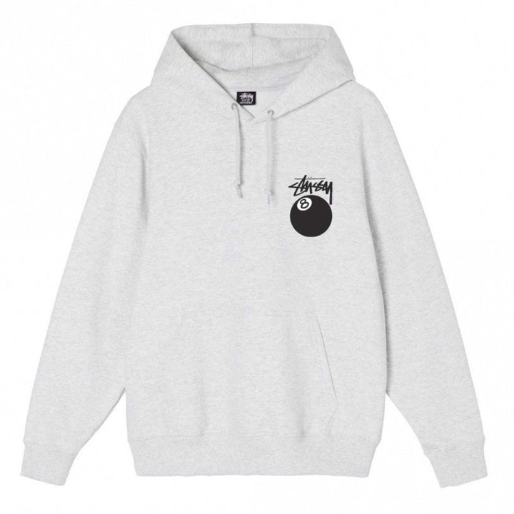 Stussy 8 Ball Hoodie Ash Heather | Hype Vault