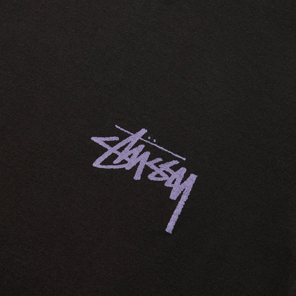 Stussy Skate Posse Pig Dyed Tee Black | Hype Vault Kuala Lumpur | Asia's Top Trusted High-End Sneakers and Streetwear Store