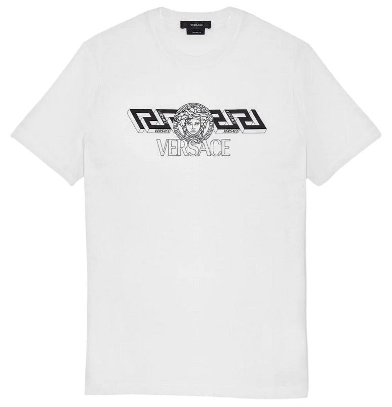 Versace T-Shirt Tessuto Jersey Cotone Con Stampe | Hype Vault Kuala Lumpur