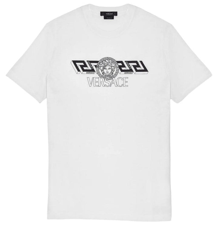 Versace T-Shirt Tessuto Jersey Cotone Con Stampe | Hype Vault Kuala Lumpur