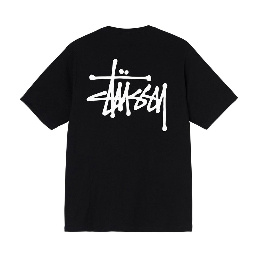 Stussy Basic Tee Black | Hype Vault Kuala Lumpur