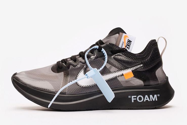 OFF-WHITE x Zoom Fly Black Silver - Hype Vault