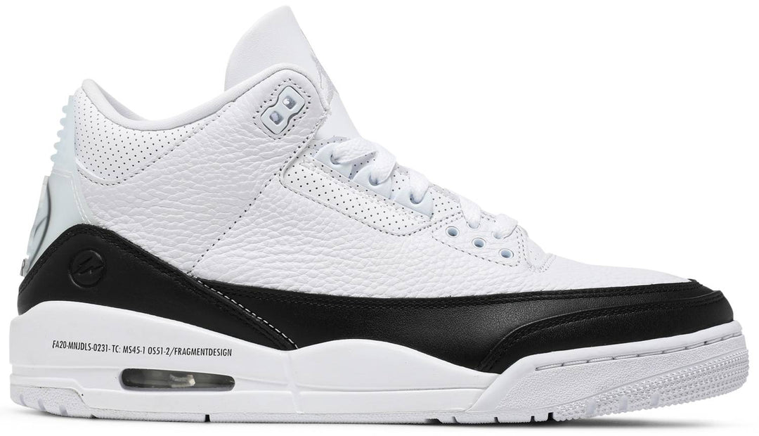 Fragment Design x Air Jordan 3 Retro SP 'White' | Hype Vault Kuala Lumpur | Asia's Top Trusted High-End Sneakers and Streetwear Store | Authenticity Guaranteed