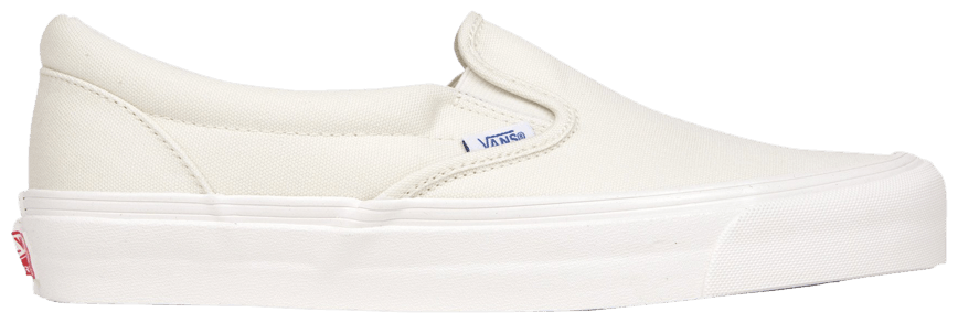 Vans OG Classic Slip-On (Canvas) 'Classic White' (Size UK7.5)