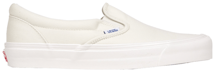 Vans OG Classic Slip-On (Canvas) 'Classic White' (Size UK7.5)