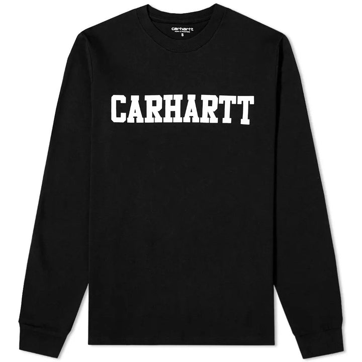 Carhartt WIP L/S College T-Shirt Black