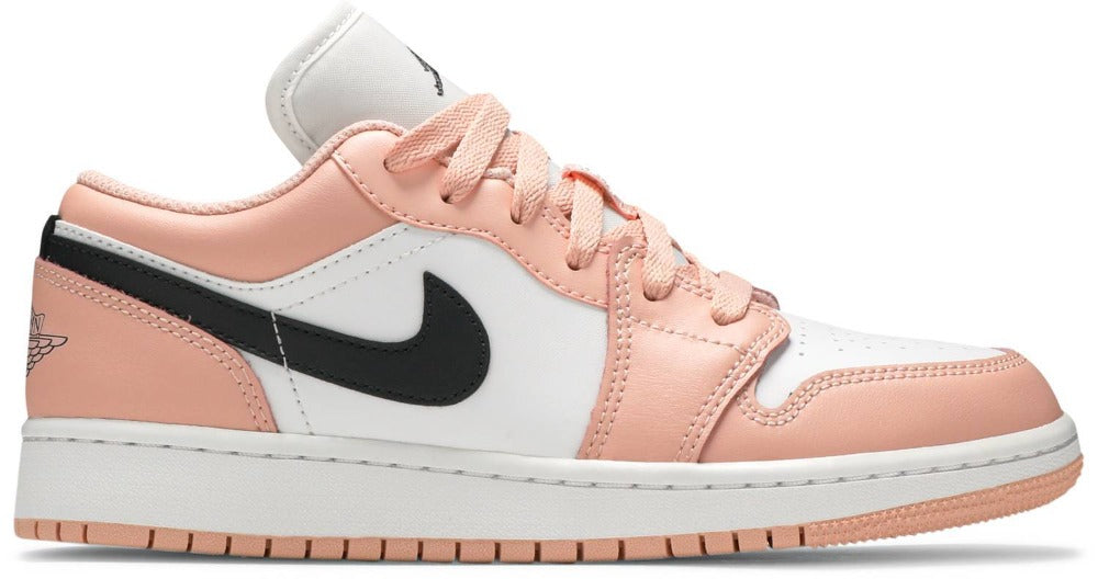 Air Jordan 1 Low 'Light Arctic Pink' (GS) | Hype Vault Kuala Lumpur | Asia's Top Trusted High-End Sneakers and Streetwear Store | Authenticity Guaranteed