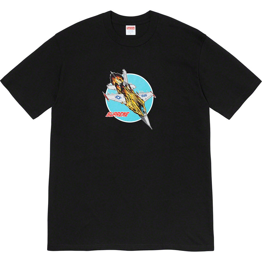 Supreme Jet Tee Black | Hype Vault Malaysia