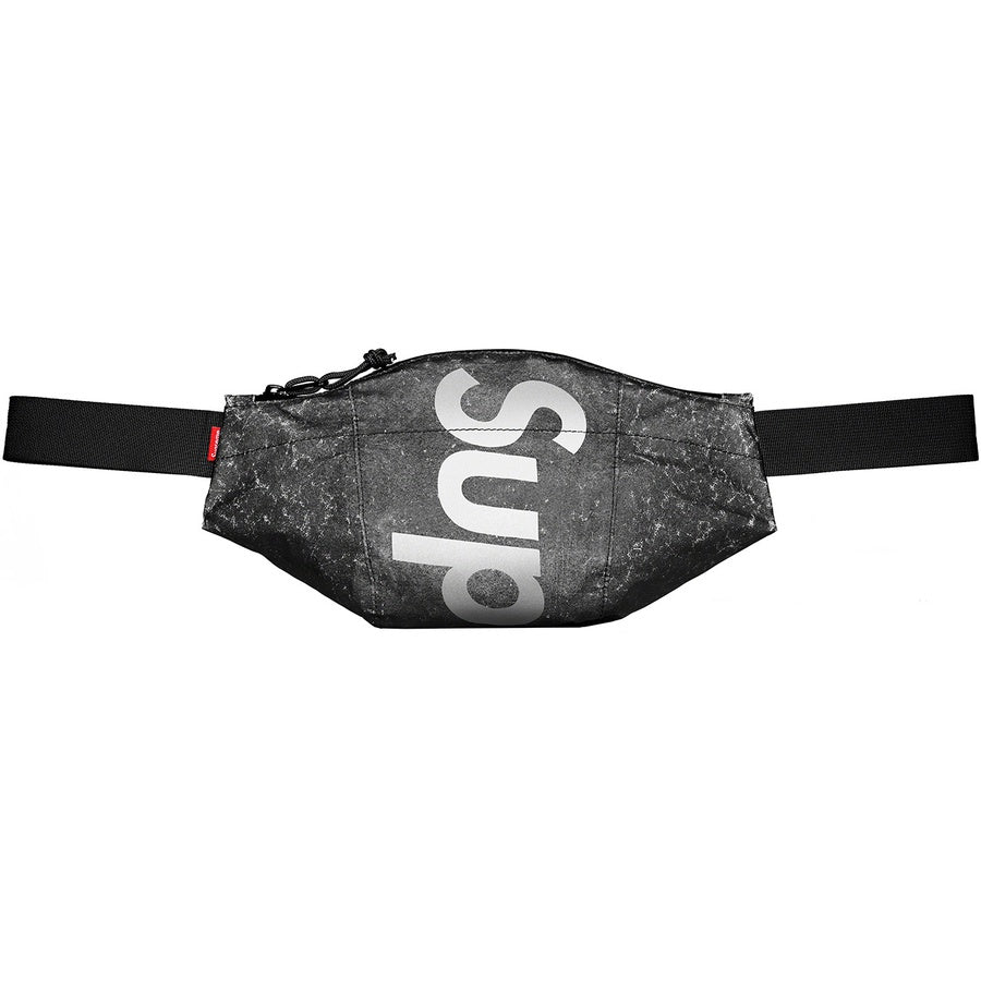 Supreme Waterproof Reflective Speckled Waist Bag Black (FW20) Hype Vault
