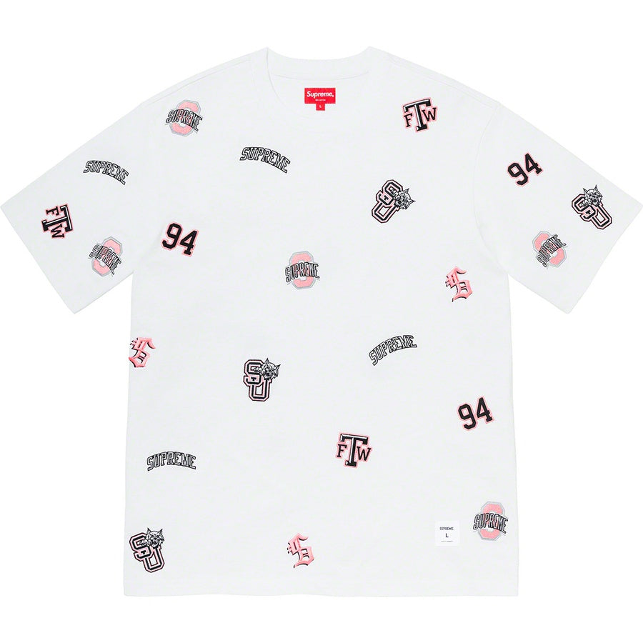 Supreme University S/S Top White (Size XL) - Hype Vault