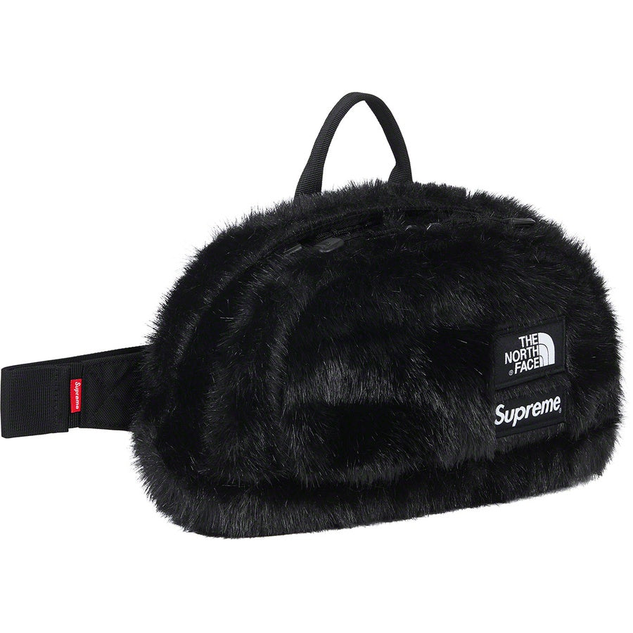 Supreme x The North Face (TNF) Faux Fur Waist Bag Black – Hype Vault