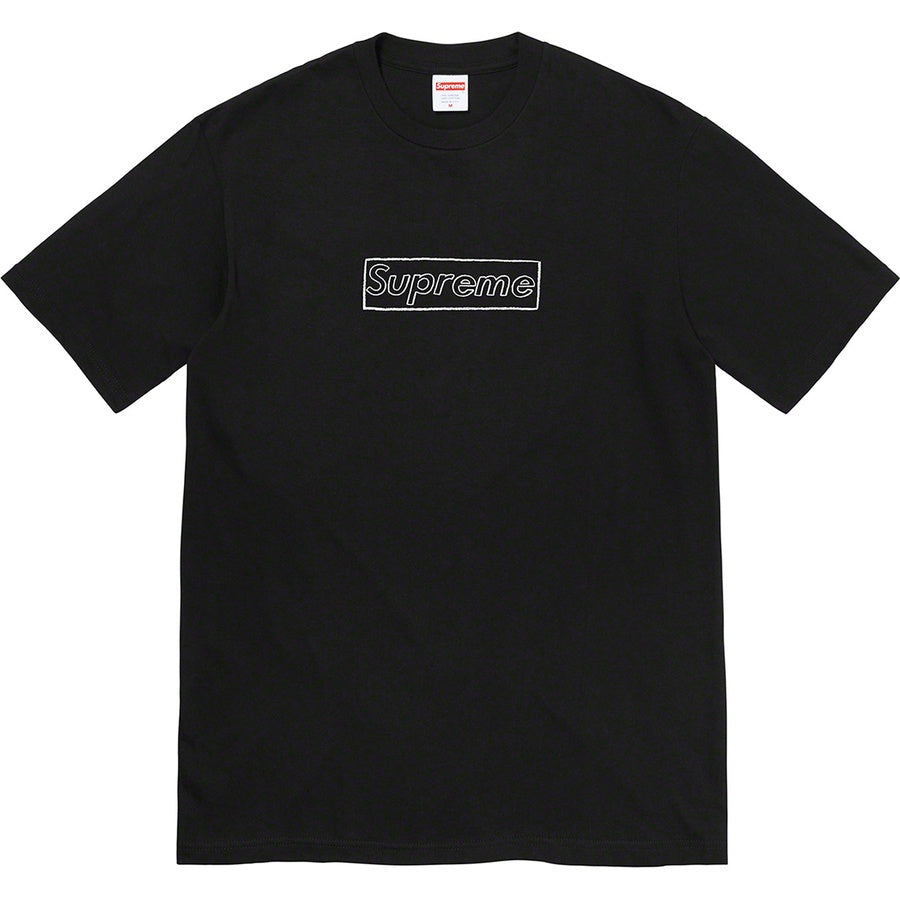 Supreme x KAWS Chalk Logo Tee Black | Hype Vault Kuala Lumpur | Asia's Top Trusted High-End Sneakers and Streetwear Store | Authenticity Guaranteed