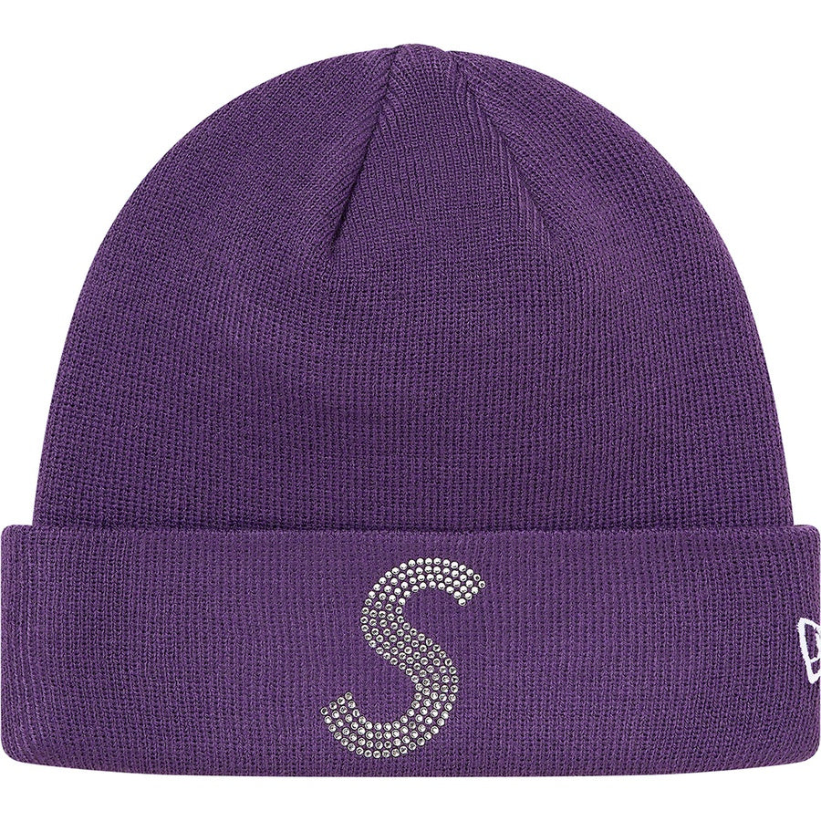 Supreme x New Era x Swarovski S Logo Beanie Purple | Hype Vault Kuala Lumpur | Asia's Top Trusted High-End Sneakers and Streetwear Store | Authenticity Guaranteed