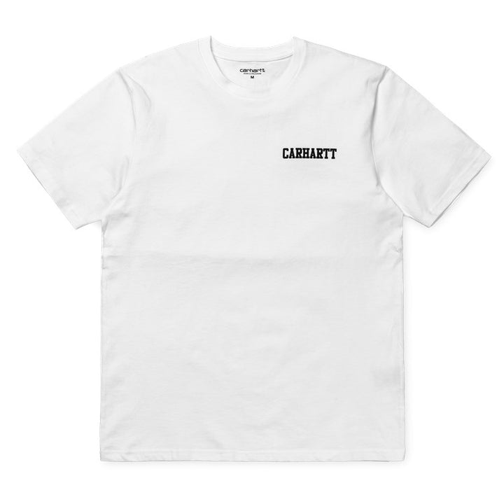 Carhartt S/S College Script T-Shirt White (Size L)