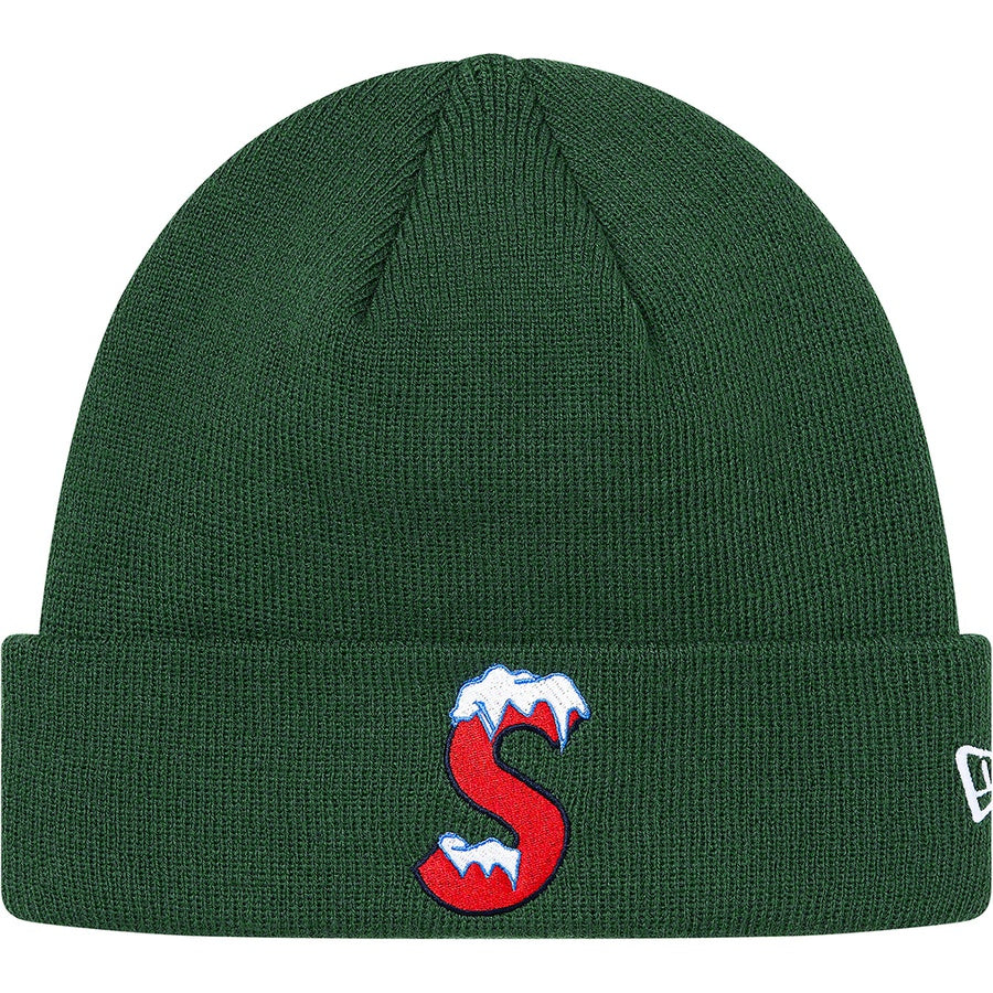 Supreme New Era S Logo Beanie Green | Hype Vault Malaysia
