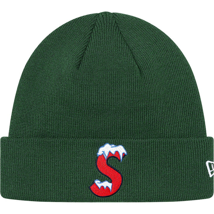 Supreme New Era S Logo Beanie Green | Hype Vault Malaysia