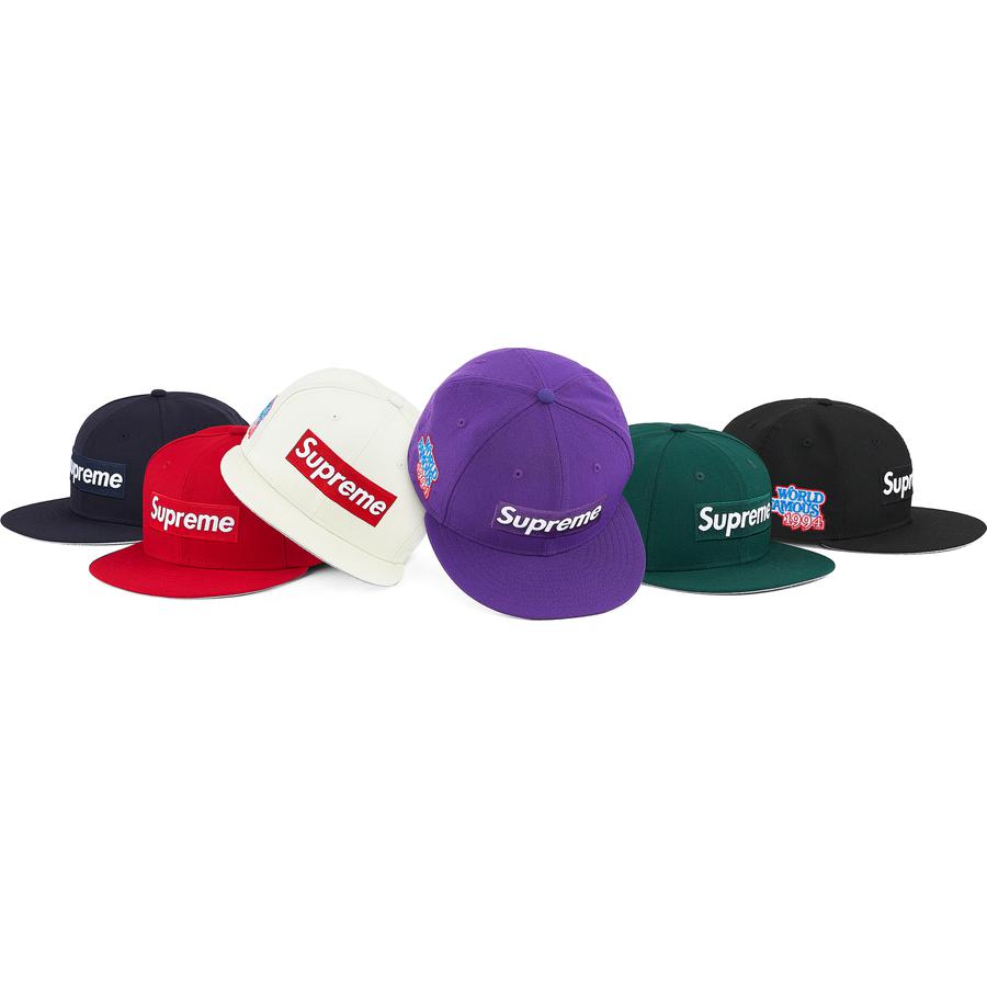 Supreme World Famous Box Logo New Era White