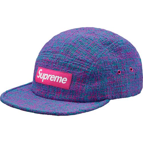 Supreme Boucle Camp Cap Blue (SS18)