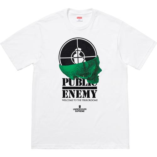 Supreme UNDERCOVER/Public Enemy Terrordome Tee White – Hype Vault