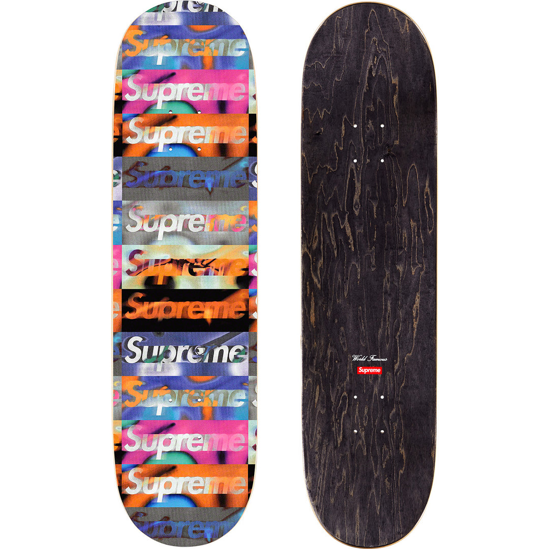 Supreme Distorted Logo Skateboard Deck - Hype Vault