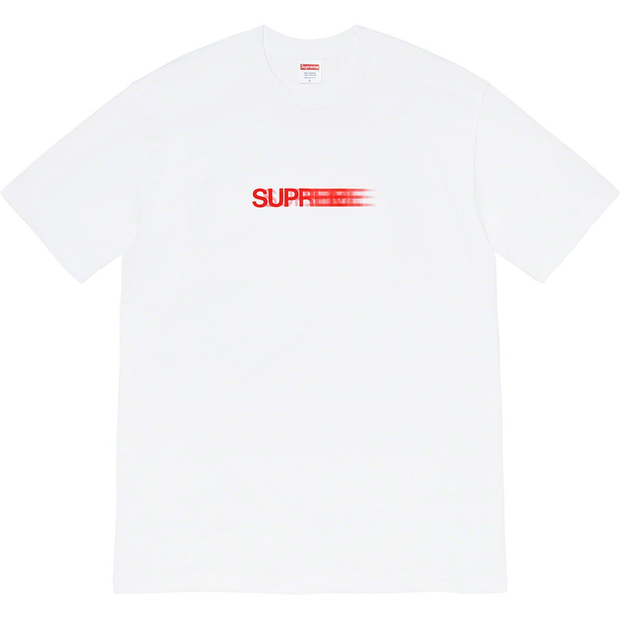 Supreme Motion Logo Tee White - Hype Vault