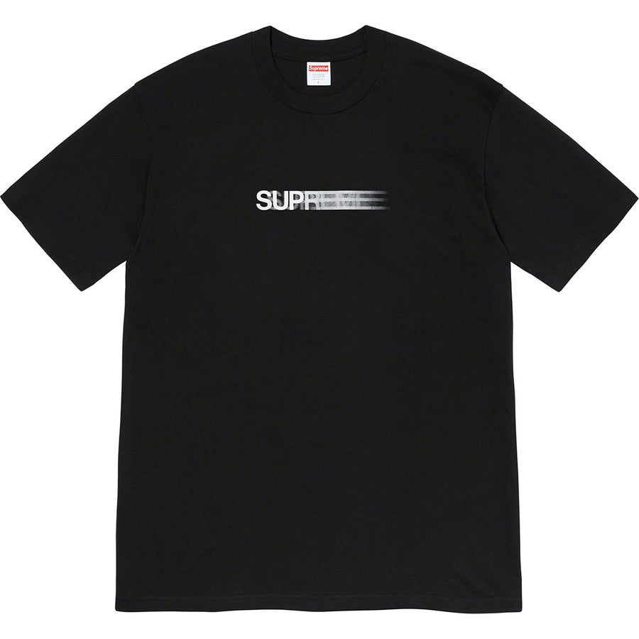 Supreme Motion Logo Tee Black - Hype Vault