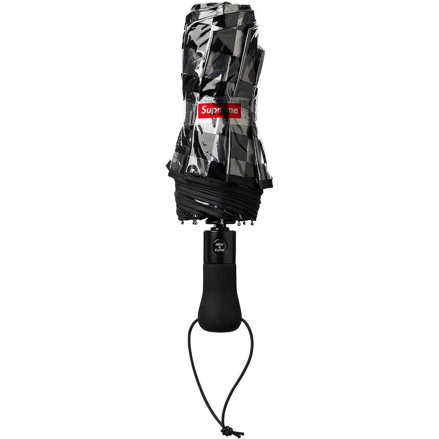 Supreme ShedRain Transparent Checkerboard Umbrella - Hype Vault