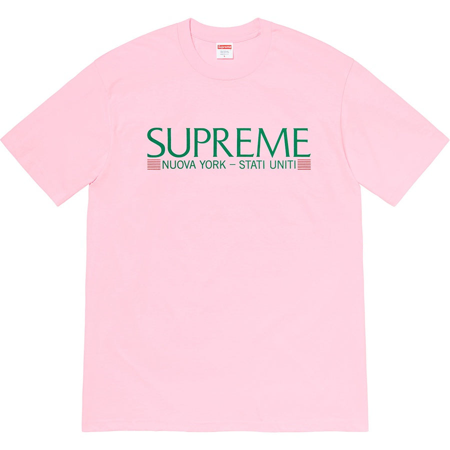 Supreme Nuova York Tee Pink | Hype Vault Malaysia