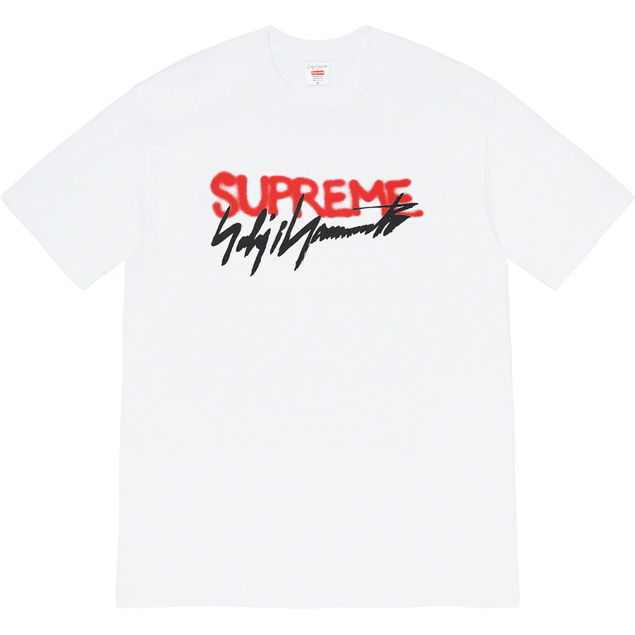 Supreme Yohji Yamamoto Logo Tee White | Hype Vault Malaysia