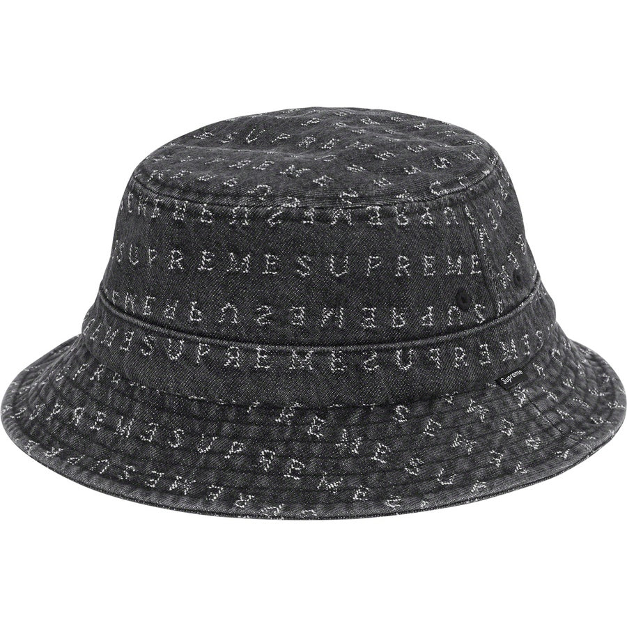 Supreme Jacquard Logos Denim Crusher - Hype Vault