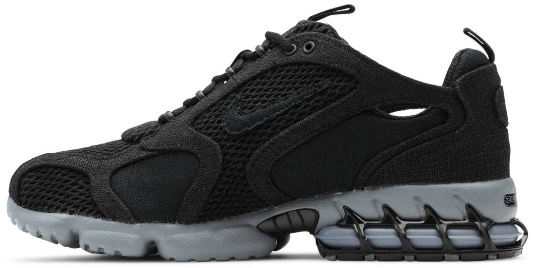 Stussy x Nike Air Zoom Spiridon Cage 2 Black (Size UK 10) - Hype Vault
