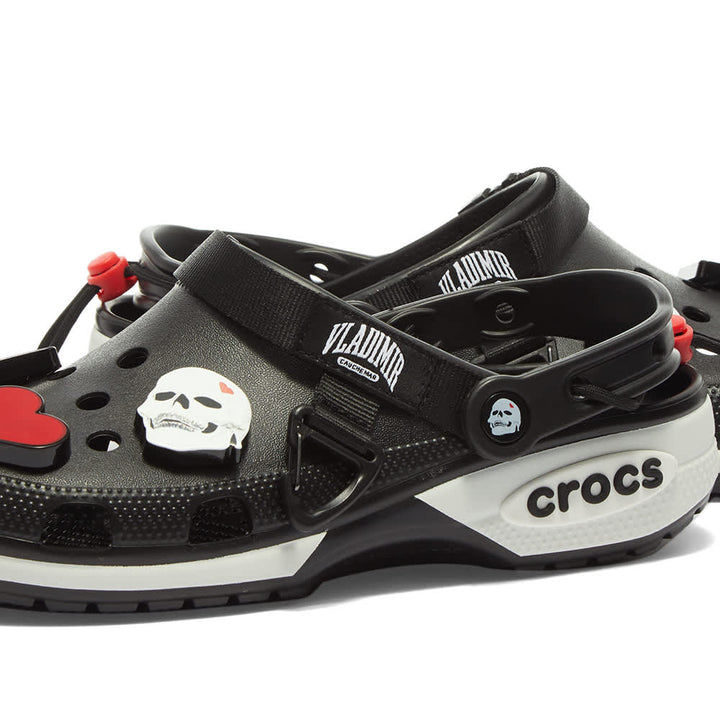 Crocs x Vladimir Cauchemar Clog Black | Hype Vault Kuala Lumpur | Asia's Top Trusted High-End Sneakers and Streetwear Store