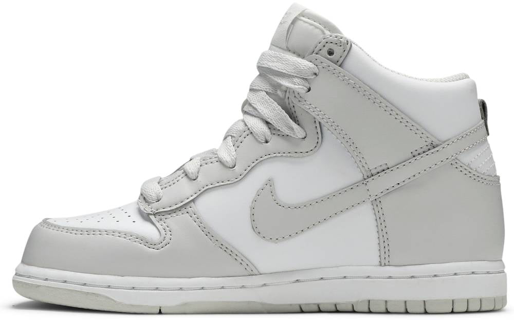Nike Dunk High Retro White Vast Grey (PS) | Hype Vault Kuala Lumpur | Asia's Top Trusted High-End Sneakers and Streetwear Store | Authenticity Guaranteed