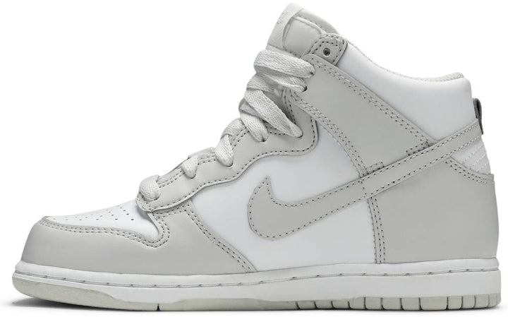 Nike Dunk High Retro White Vast Grey (PS) | Hype Vault Kuala Lumpur | Asia's Top Trusted High-End Sneakers and Streetwear Store | Authenticity Guaranteed