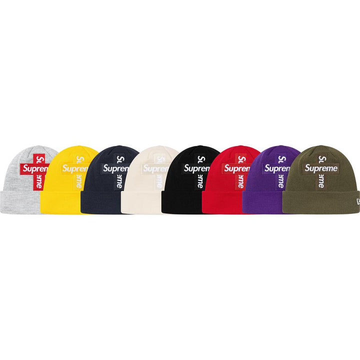 Supreme New Era Cross Box Logo Beanie Lemon FW20 | Hype Vault Malaysia | Top Streetwear Store | Authenticity guaranteed