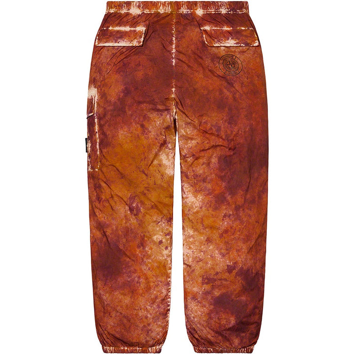 Supreme x Stone Island Painted Camo Nylon Cargo Pants Coral | Hype Vault Malaysia